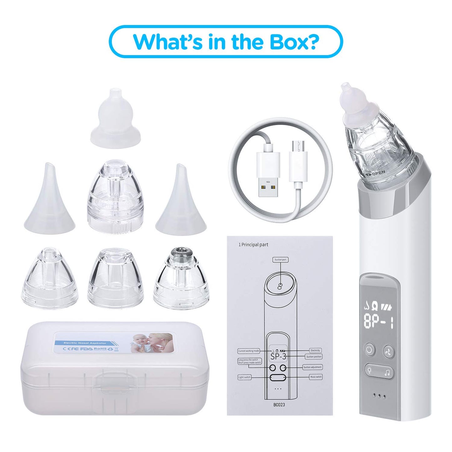BreatheBuddy™ - Baby Nasal Aspirator