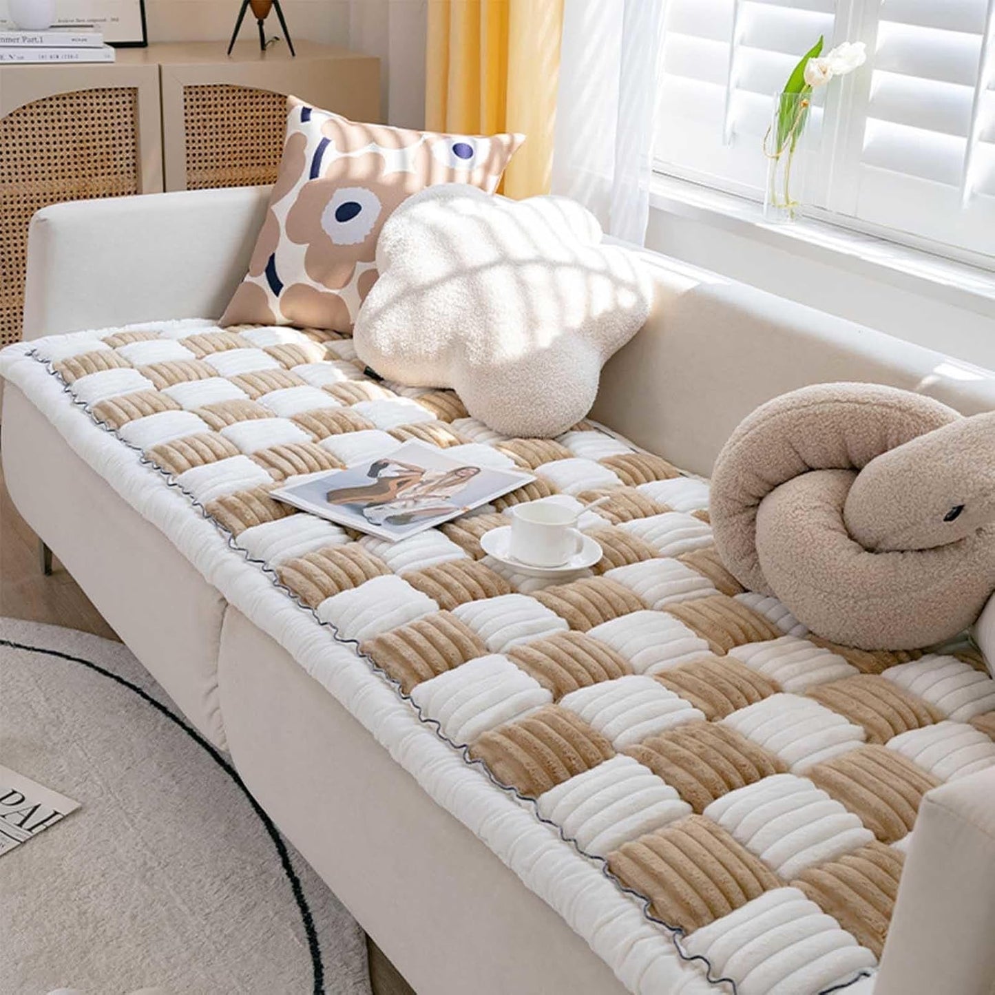 SnugPaws™ - Non-Slip Sofa Shield for Pets