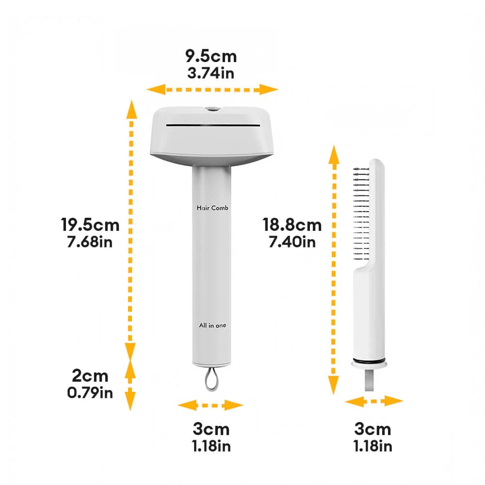 GroomMate™ - 3-in-1 Pet Hair Remover & Massage Tool