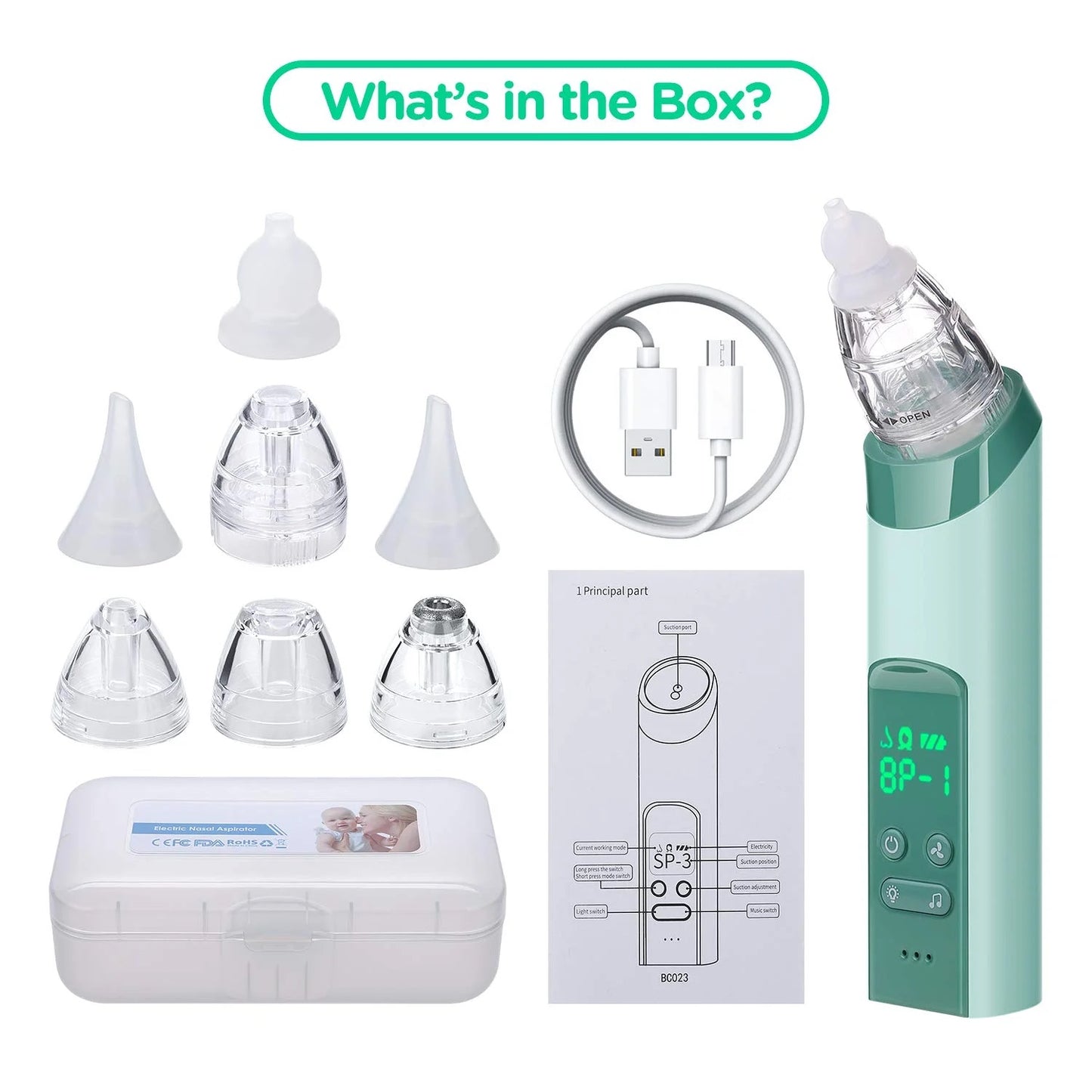 BreatheBuddy™ - Baby Nasal Aspirator