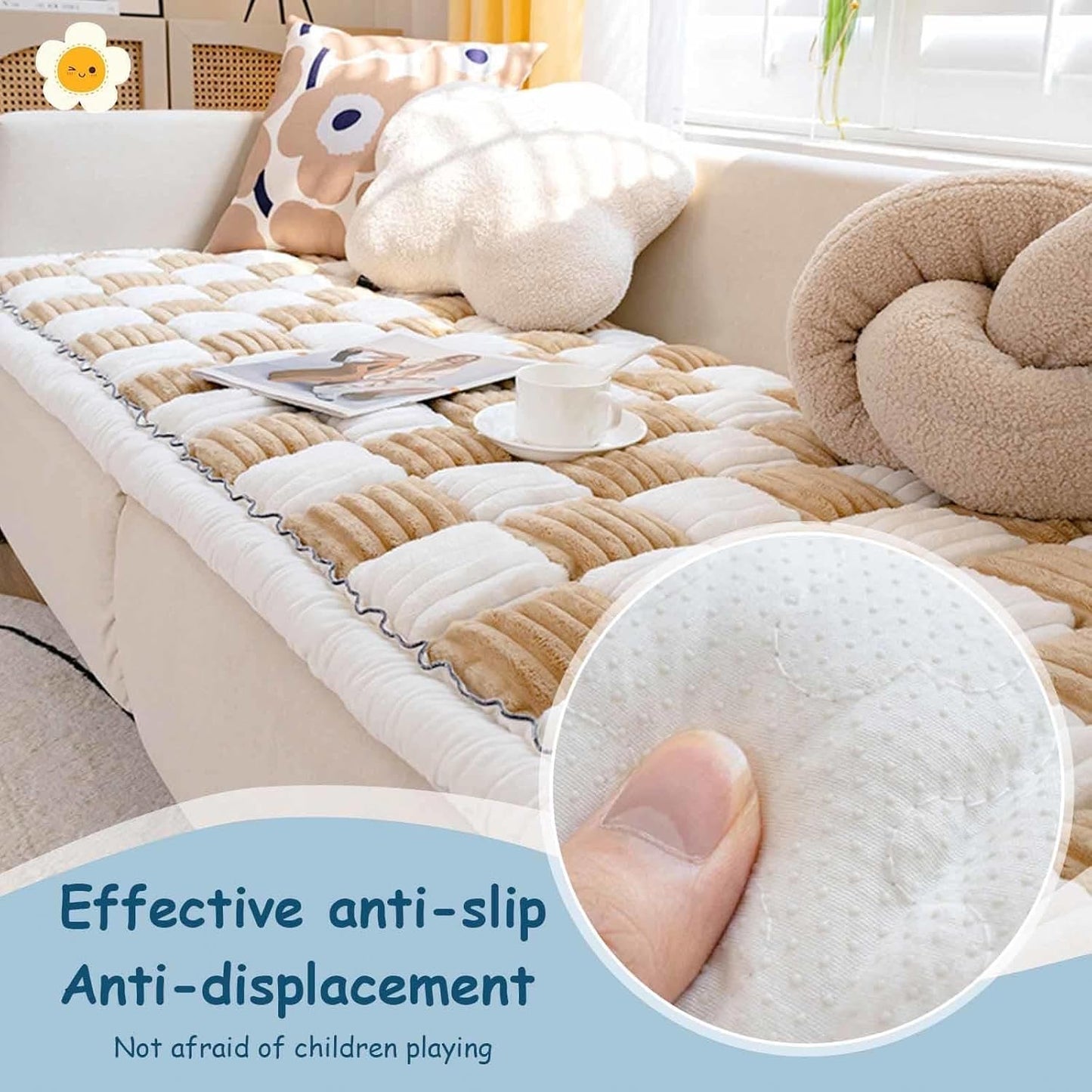 SnugPaws™ - Non-Slip Sofa Shield for Pets