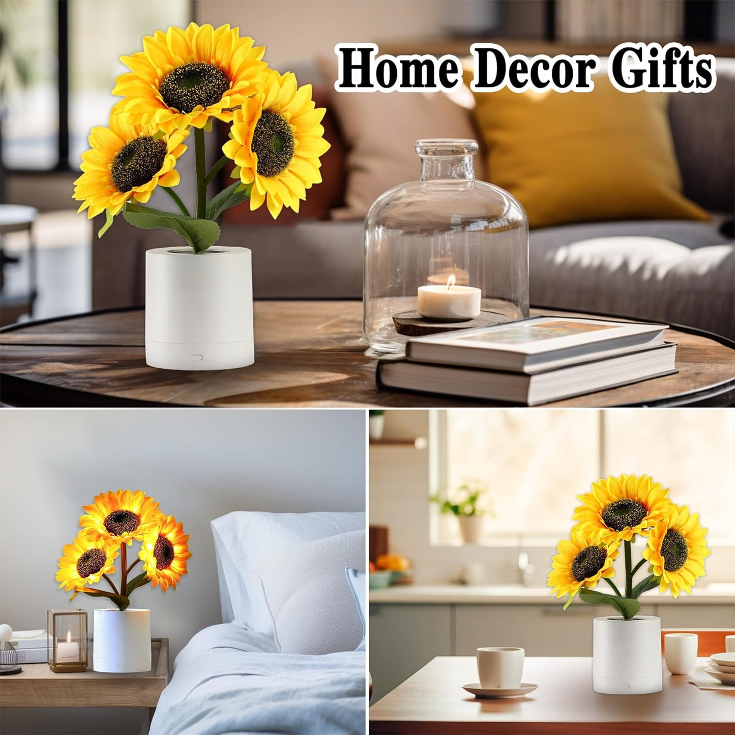 Floralight™ - Sunflower Table Lamp