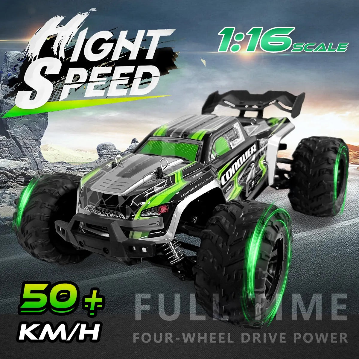 BlazeStorm™ - 4WD RC Monster Truck